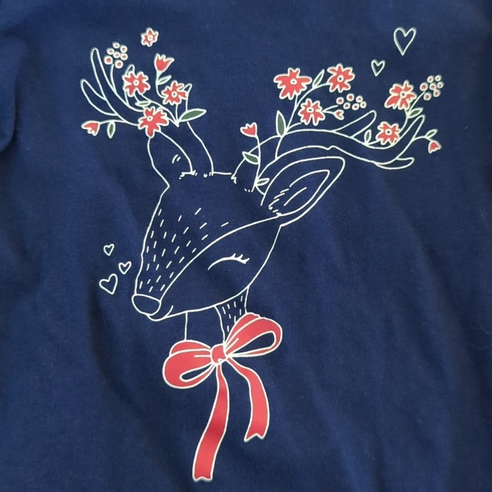 OshKosh 2T Reindeer Graphic Tee - Picture 2 of 7